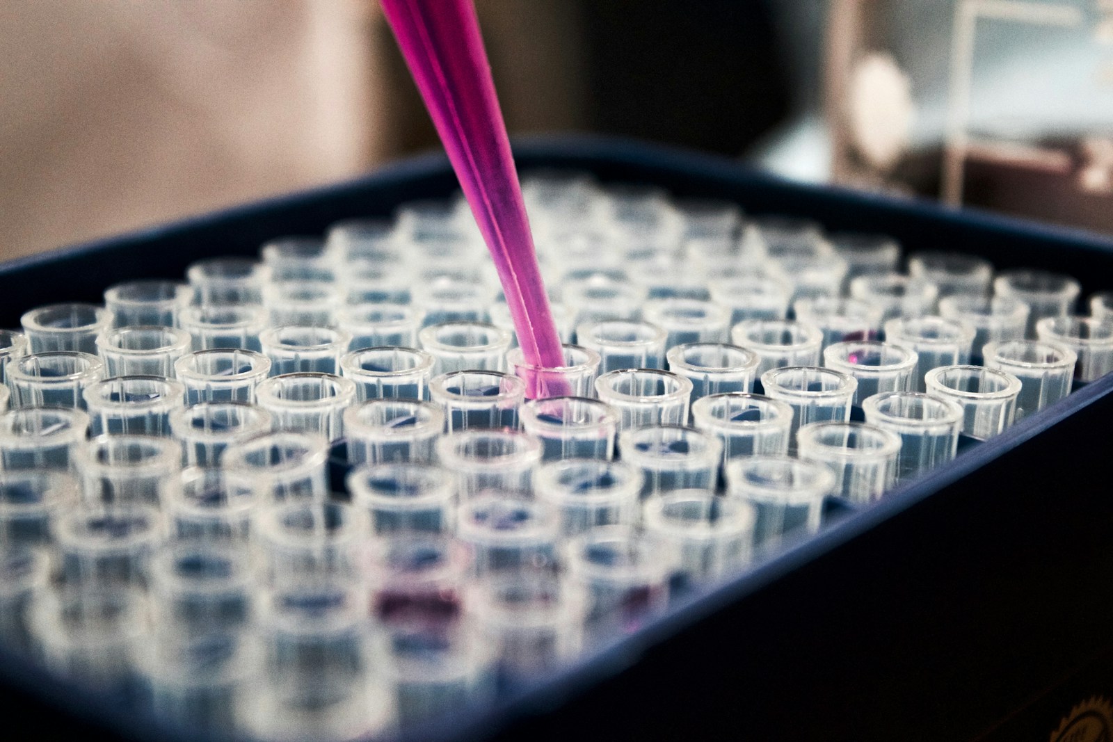 Diagnostics and laboratory expert witness — Laboratory samples being handled with a pipette