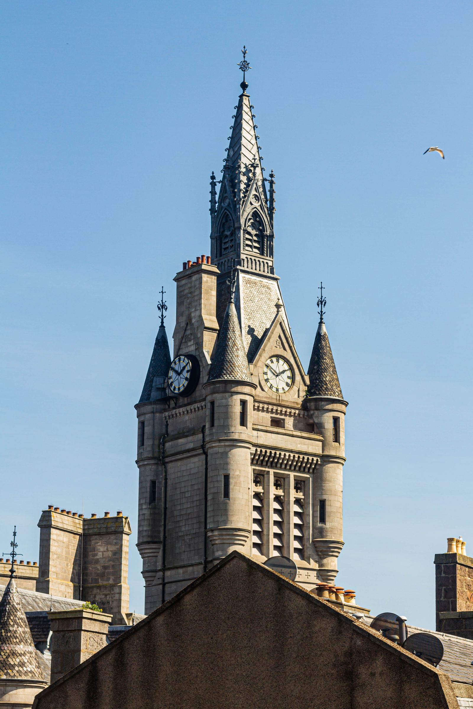 Aberdeen Town House clock tower