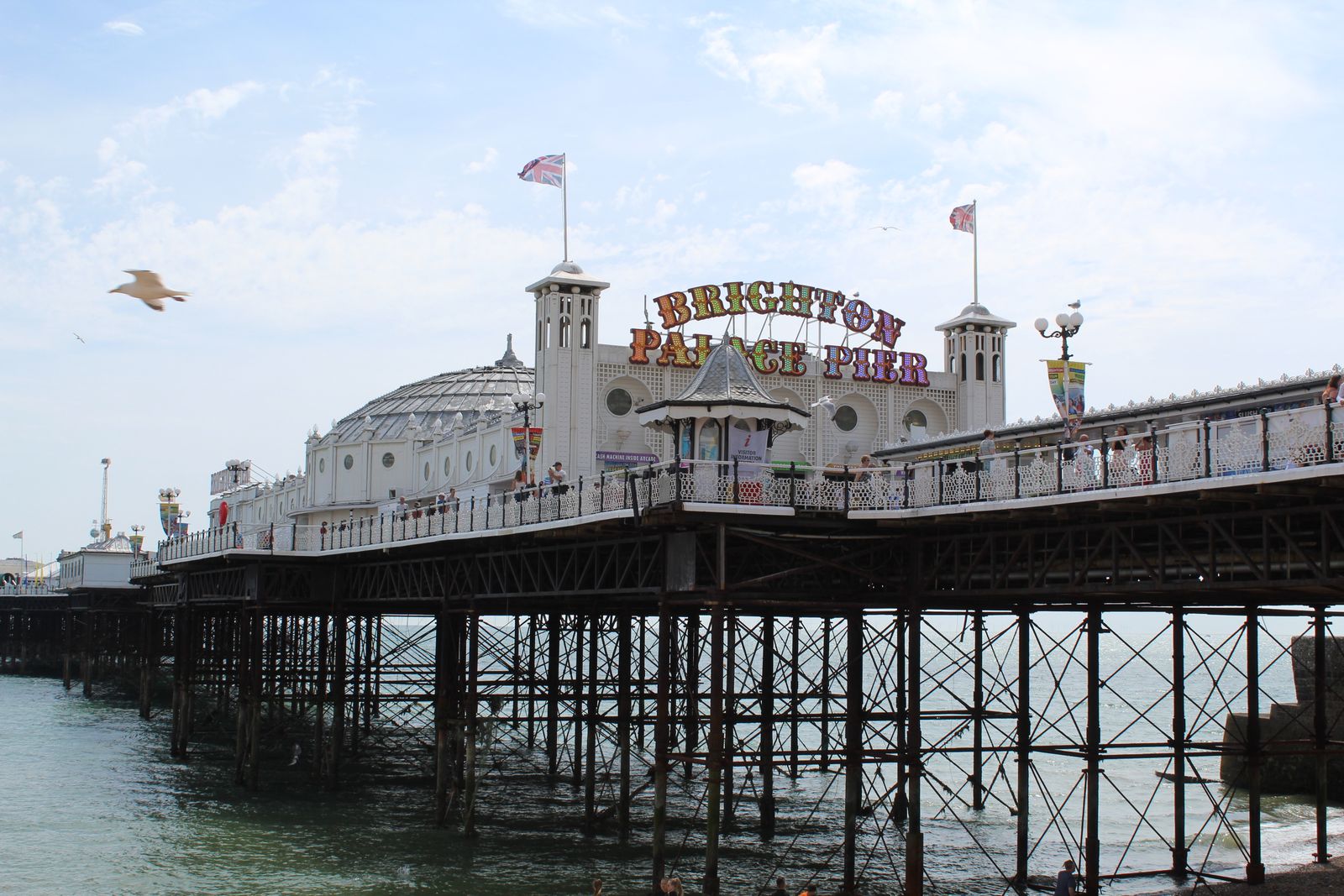 Brighton Palace Pier on the seafront