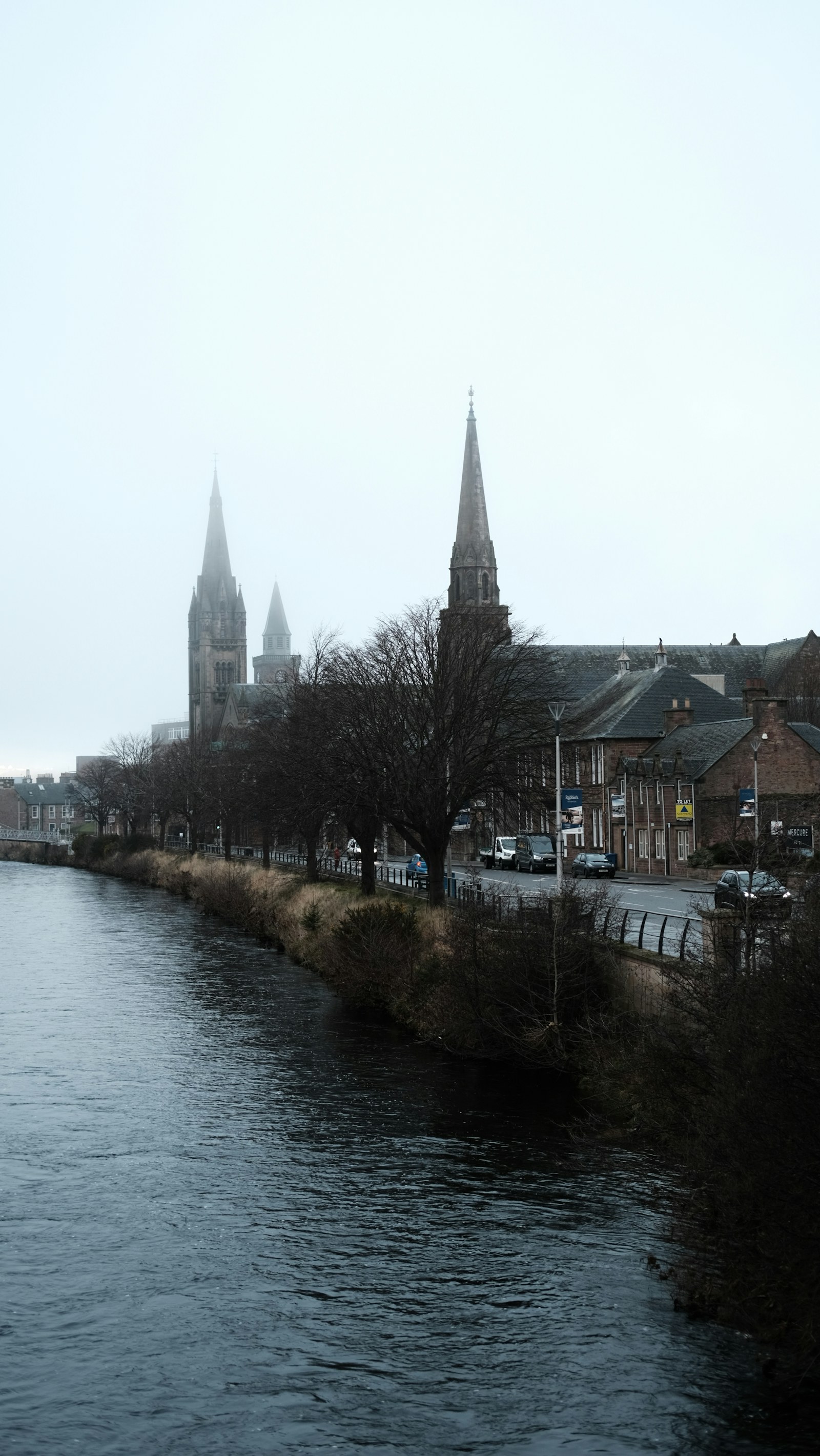 River Ness beside Inverness city centre