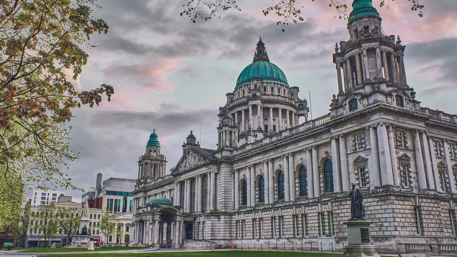 Northern ireland expert witness — Belfast City Hall in Donegall Square, the civic centre of the Northern Ireland capital