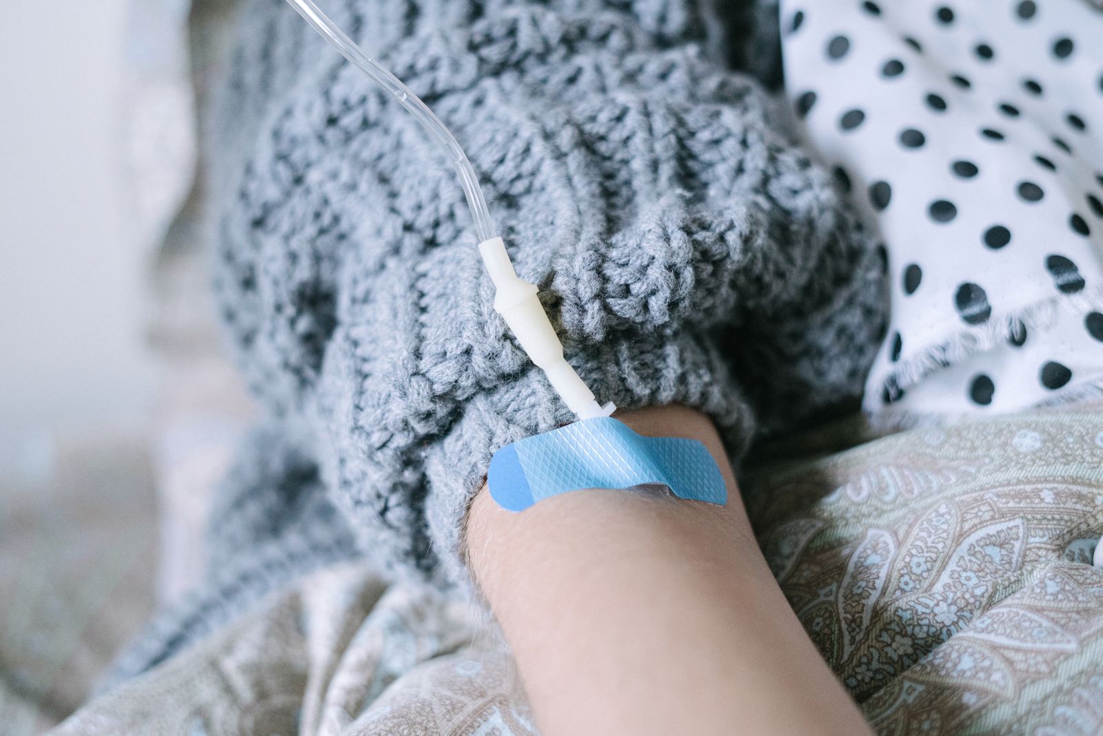 Intravenous line during cancer treatment, the care oncology expert witnesses give evidence about