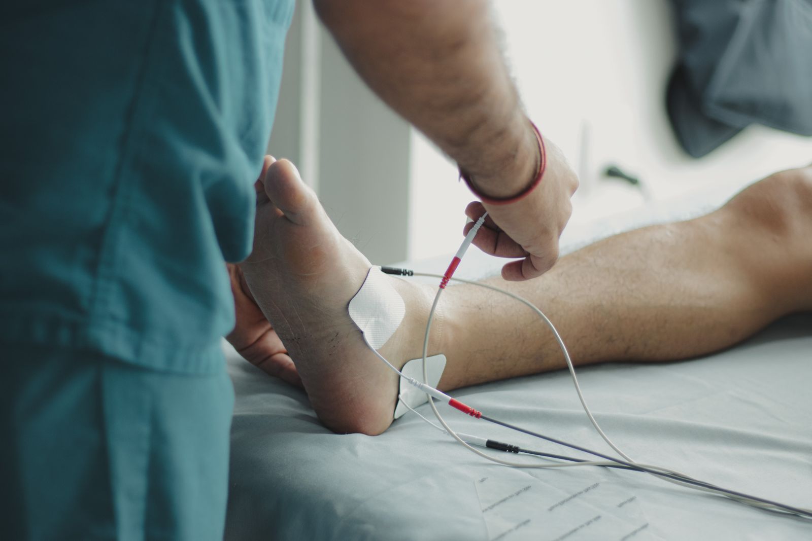 Clinical assessment of a patient’s foot and ankle, the examination foot and ankle surgery expert witnesses undertake